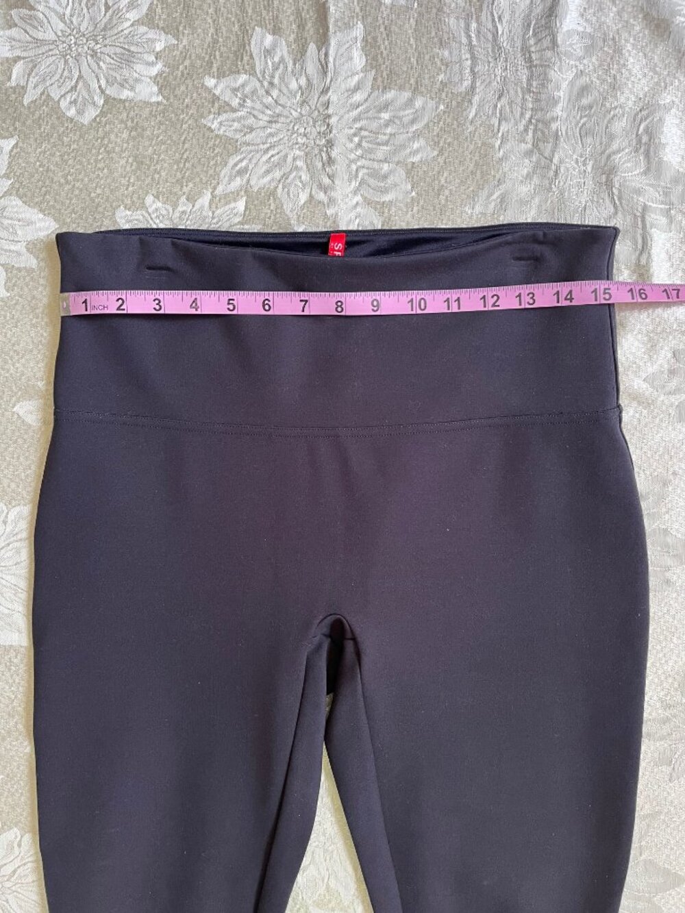 SPANX Black Leggings Jeggings Large - Picture 3 of 10